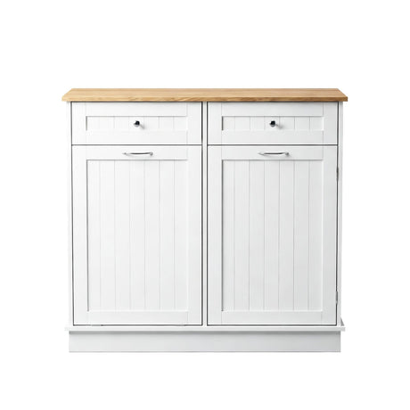 Artiss Buffet Sideboard Cabinet Kitchen Tilt Out Bin Holder Storage Cupboard