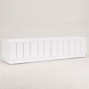 Artiss 180cm TV Unit Entertainment Cabinet Fluted Style Cable Management White