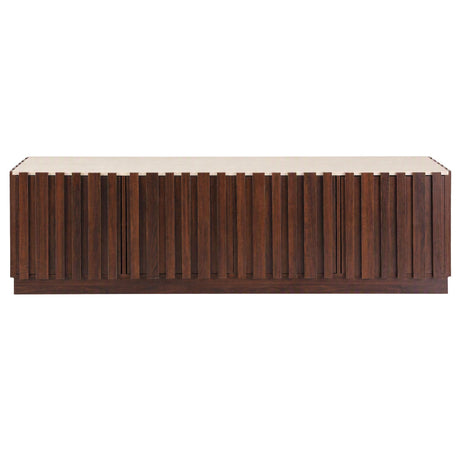 Artiss 180cm TV Unit Entertainment Cabinet Fluted Style Anti-tip Kit Walnut