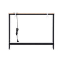 Artiss Console Table Entryway Hallway Display Desk Charging Station Wood