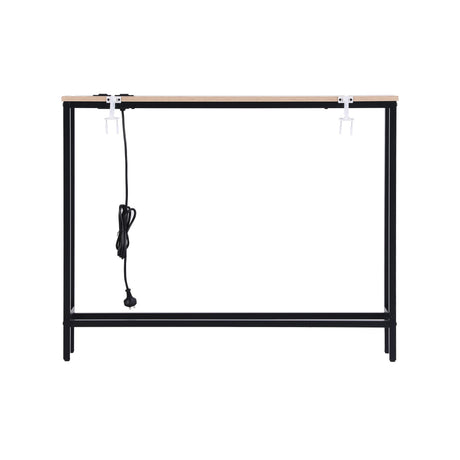 Artiss Console Table Entryway Hallway Display Desk Charging Station Wood