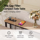 Artiss Console Table Entryway Hallway Display Desk Charging Station Wood
