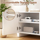 Artiss TV Unit Entertainment Unit Storage Cabinet Adjustable Shelf 180cm White