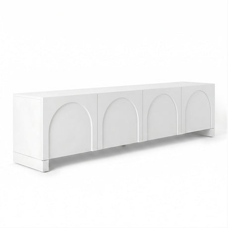 Artiss TV Unit Entertainment Unit Storage Cabinet Adjustable Shelf 180cm White