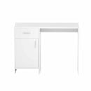 Artiss Office Desk and Chair Set 100cm Computer Desk PU Leather Office Chair