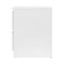 Artiss Bedside Table 2 Drawers - PEPE White