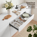 Artiss Buffet Sideboard Cabinet 180cm Cupboard Pantry Storage Drawer White DANA