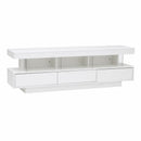 Artiss TV Unit LED 160CM Storage Drawer White