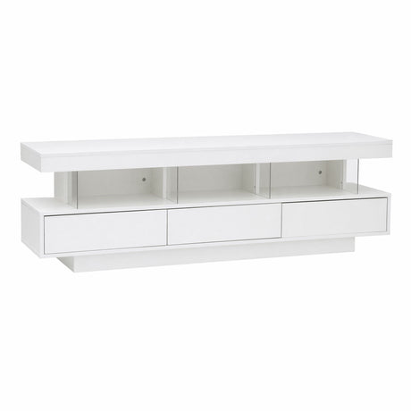 Artiss TV Unit LED 160CM Storage Drawer White