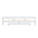 Artiss Entertainment Unit TV Cabinet LED 189cm White Elo
