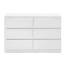 Artiss 6 Chest of Drawers Lowboy White