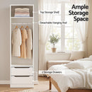 Artiss Wardrobe Clothes Closet Storage Organizer White