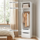 Artiss Wardrobe Clothes Closet Storage Organizer White