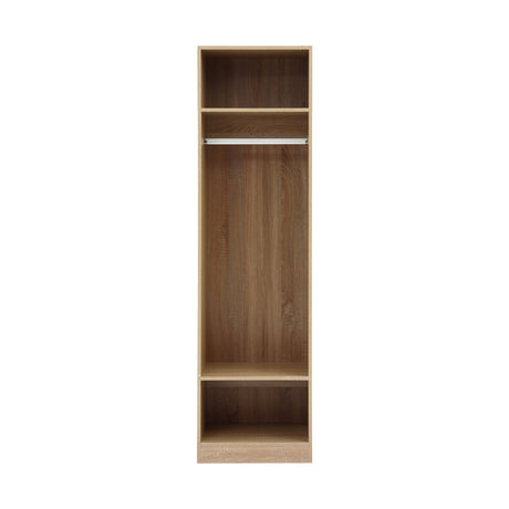 Artiss Wardrobe Clothes Closet Storage Organizer Shelf Pine