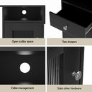 Artiss Computer Desk Home Office Study Desks L-shaped Corner Table with Storage