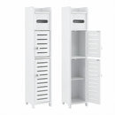 Artiss 2x Bathroom Storage Cabinet 3-Tier Toilet Paper Holder Organizer White