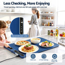 Devanti Food Warming Mat 60 x 38cm Electric Food Warmer With Timer