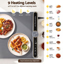 Devanti Food Warming Mat 80cm Electric Food Warmer Roll Up Buffet Tray Grey