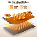 Devanti Food Warming Mat 80cm Electric Food Warmer Roll Up Buffet Tray Grey