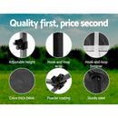 Instahut Gazebo Pop Up Marquee 3x4.5 Folding Tent Wedding Gazebos 500D Black