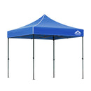 Instahut Gazebo Pop Up Marquee 3x3 Folding Tent Outdoor Camping 500D Oxford Blue