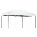 Instahut Gazebo Pop Up Marquee 3x6 Folding Tent Wedding 500D Oxford Fabric White