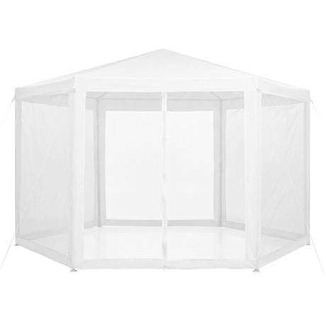 Instahut Gazebo?2x2m Marquee Wedding Party Tent Outdoor Camping Mesh Wall Canopy Shade Gazebos Navy