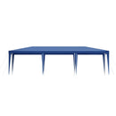 Instahut Gazebo 3x9m Wedding Party Marquee Tent Outdoor Event Camping Shade Blue