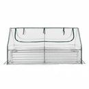 Green Fingers 3 in 1 Raised Garden Bed with Greenhouse Galvanised Planter Box Kit