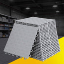 Giantz Garage Floor Tiles Interlocking PP Flooring 25PCS 30x30cm Grey