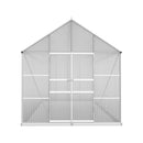 Green Fingers Greenhouse 6.03x2.44x2.68M Double Doors Aluminium Green House Garden Shed