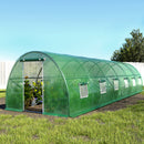 Green Fingers Greenhouse 9x3x2M Walk in Green House Tunnel Plant Garden Shed Dome