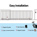 LockMaster Automatic Sliding Gate Opener Kit Keypad 4M 1000KG