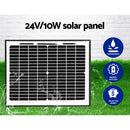 LockMaster Swing Gate Opener Auto 10W Solar Power Electric Remote Control 800KG