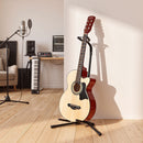 Alpha Iron Adjustable Guitar Stand Folding Instrument Holder Acoustic Bass Rack Black