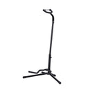 Alpha Iron Adjustable Guitar Stand Folding Instrument Holder Acoustic Bass Rack Black