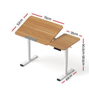 Artiss Electric Standing Desk Height Adjustable Sit Stand Desk Tilting Top
