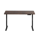 Artiss Standing Desk Height Adjustable 140cm Ergonomic Office Desk Brown