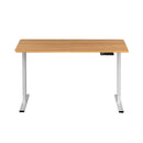 Artiss Standing Desk Height Adjustable 140cm Ergonomic Office Desk Oak