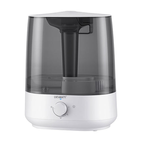 Devanti Ultrasonic Humidifier Aroma Diffuser Top Fill Quiet Bedroom 6L