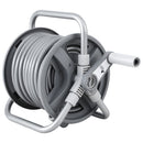 Green Fingers 20m Retractable Garden Hose Reel Heavy Duty 1/2" Hose Auto Rewind