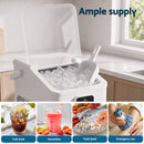 Devanti Ice Maker 11-12kg Portable Bullet Cube Machine White