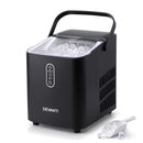 Devanti Ice Maker Portable Ice Machine Countertop Bullet Cube 12KG Black