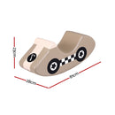 Keezi Kids Climbing Blocks Foam Toddler Playset Soft Indoor Indoor Climbing Toy Rocker Khaki