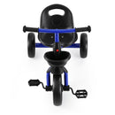 RIGO Tricycle Bike, Kids Bike with 3 wheels, basket Carbon Steel 68cm Blue