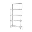 Artiss 5-Tier Kitchen Rack Shelf Shelving 90x35x182CM Adjustable Metal Storage Shelves