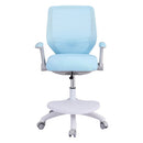 Keezi Kids Ergonomic Study Chair Adjustable w/ Wheels Footrest Blue