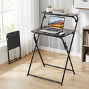 Artiss Laptop Desk Foldable Study Desk Home Office Black