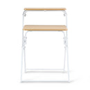 Artiss Laptop Desk Foldable Study Desk Home Office Oak