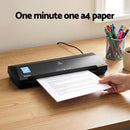 Devanti A3 Laminator Machine, Hot & Cold Thermal Fast Lamination Anti-Jam Laminator for Office School Home Document Photo Card Handmade A3 A4 A5 A6, Black